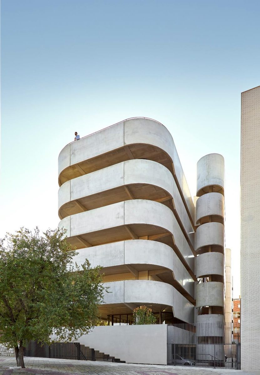 Fachada norte del edificio Vitapolis Toledo